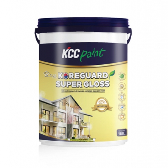 Sơn Nước Ngoại Thất KCC Koreguard Super Gloss